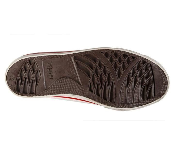Zapatilla Derby Lona Negro Unisex Topper-2
