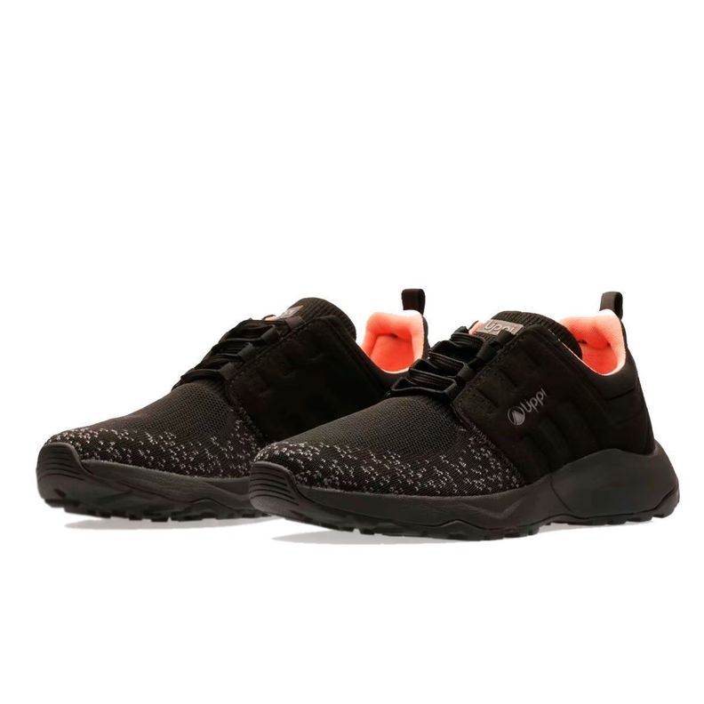 ZAPATILLA LIPPI MUJER WOOL STEP CITY BLACKCORAL-2