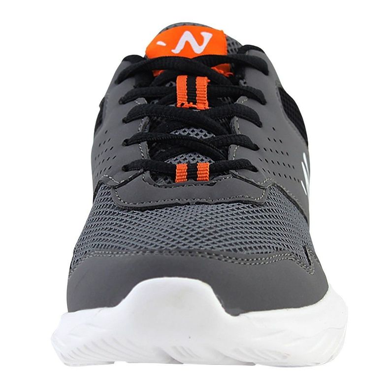 ZAPATILLA NORWEST BEGIN RUN HOMBRE GRISNARANJANEGRO-2