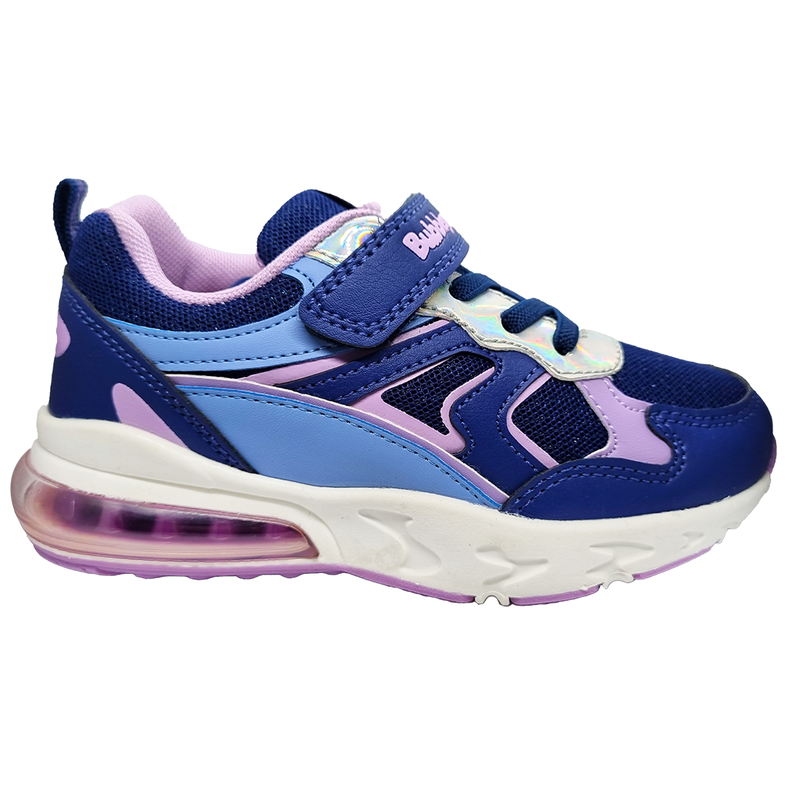 ZAPATILLA NIÑA BUBBLE GUMMERS AZUL/FUCSIA-1