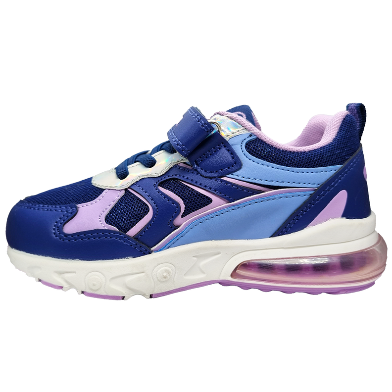 ZAPATILLA NIÑA BUBBLE GUMMERS AZUL/FUCSIA-2