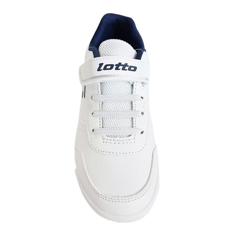 Zapatilla Lotto Bts Set Ace Jr Whitenavy-3