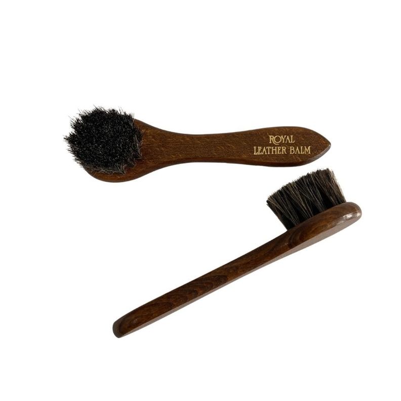 Escobilla Calzado Aplicadora, De Pelo De Caballo-0