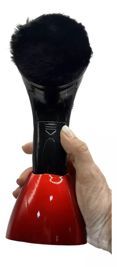Pulidor Zapatos Lustrador Eléctrico Profesional 6 Piezas-6