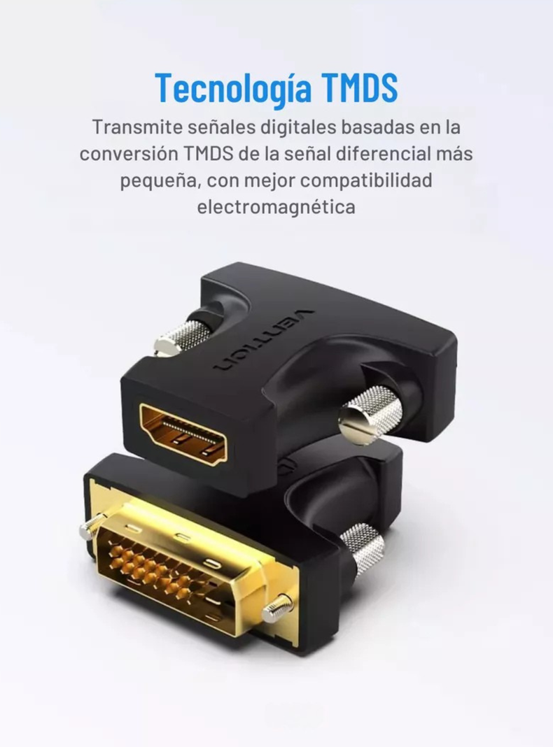 Adaptador Plug Hdmi Para Dvi (24+1) 1080p 60hz Bidirecional-5