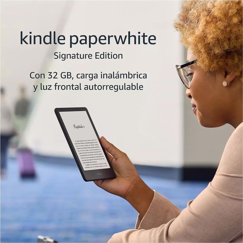 Nuevo Kindle Paperwhite Signature 32gb 11va Gen 2024 + Funda Negra
