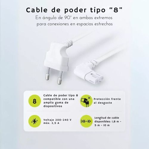 Cable De Poder Ps5 Ps4 Ps310m Premium Corriente Play-2