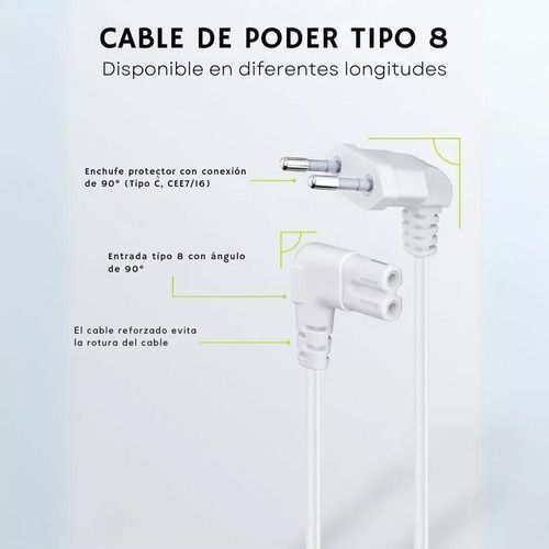 Cable De Poder Ps5 Ps4 Ps310m Premium Corriente Play-3