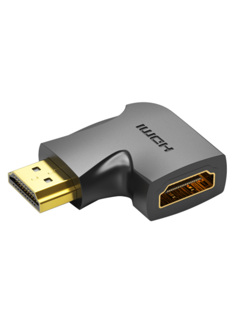 Adaptador Hdmi 2.0 Macho A Hembra 270 Grados Vention Premium-0