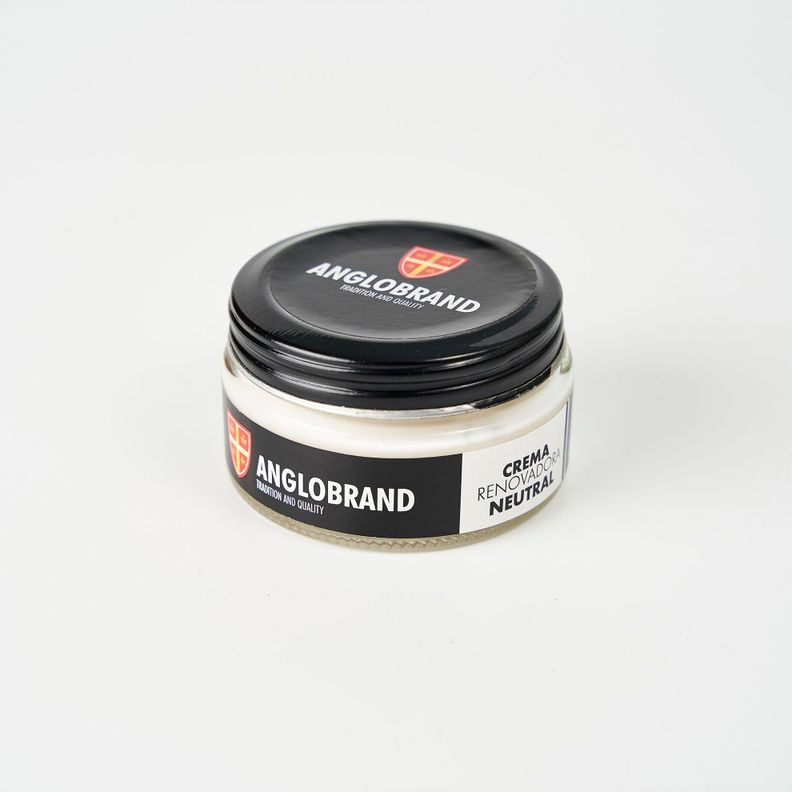 Crema Para Calzado Neutral + Escobillas aplicadora y brillo Anglobrand-2
