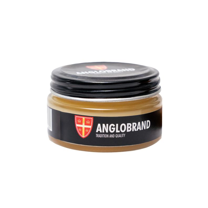 Kit Crema para cuero graso + Escobilla Aplicadora Anglobrand-0