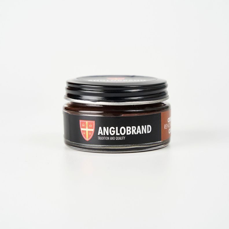 Crema Renovadora para calzado color café-0