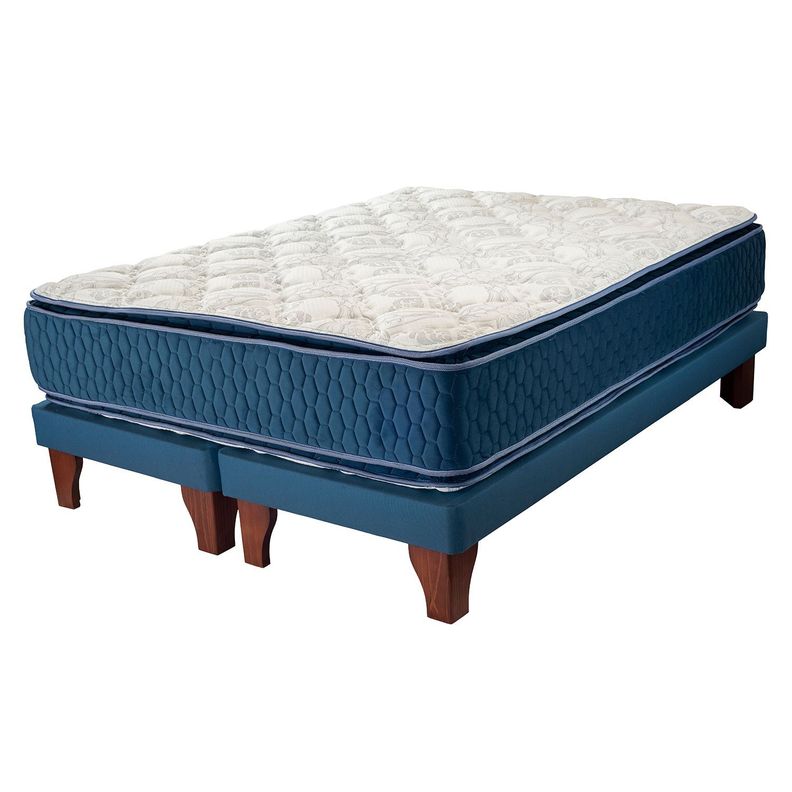 Cama Europea Nova Marino Dual Side 2.0 Plazas Box-1