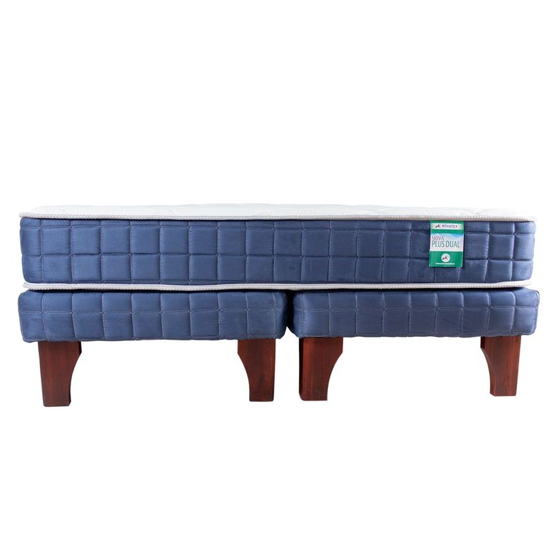Cama Europea Nova Plus Dual 1.0 Plaza Box-0