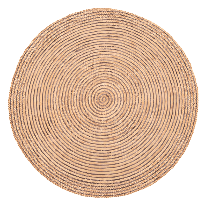Alfombra Yute Redonda  Nav Bk 625 150X150 cm Bazhars-0