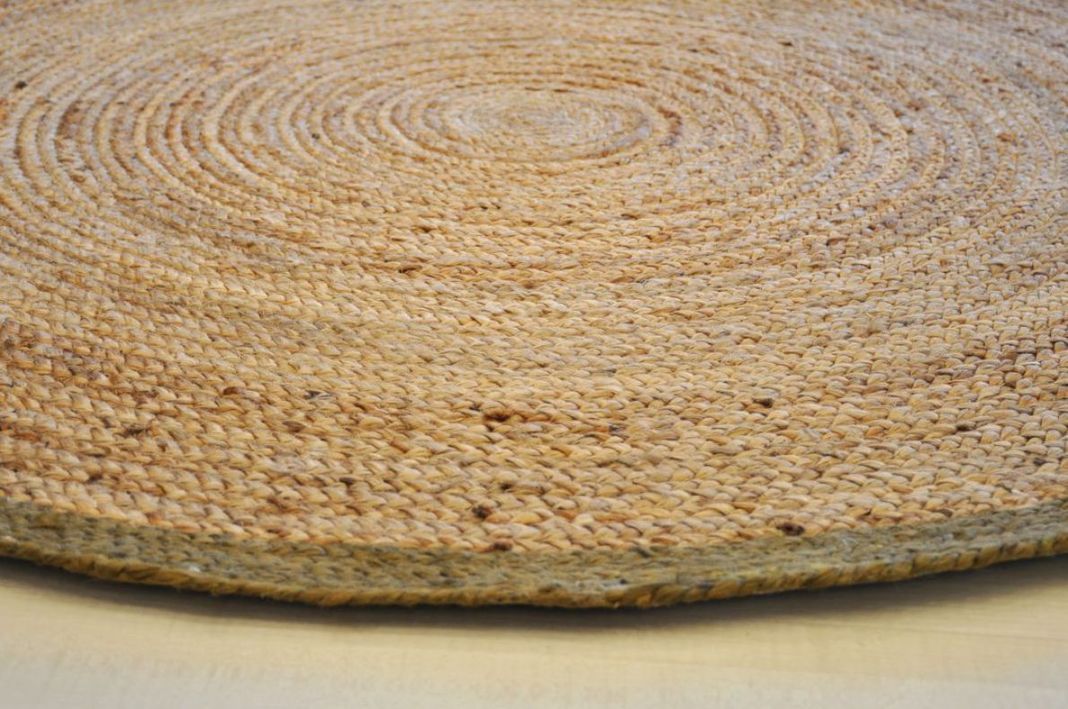 Alfombra  Jute Nav Bk 040 Rnd 150X150-2