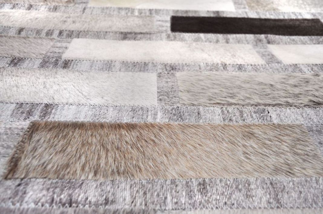   Patchwork Cuero Nir 24 160X230-1