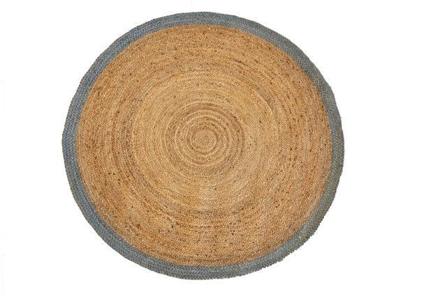 Alfombra  Jute Nav Bk 080 Rnd 200X200-0
