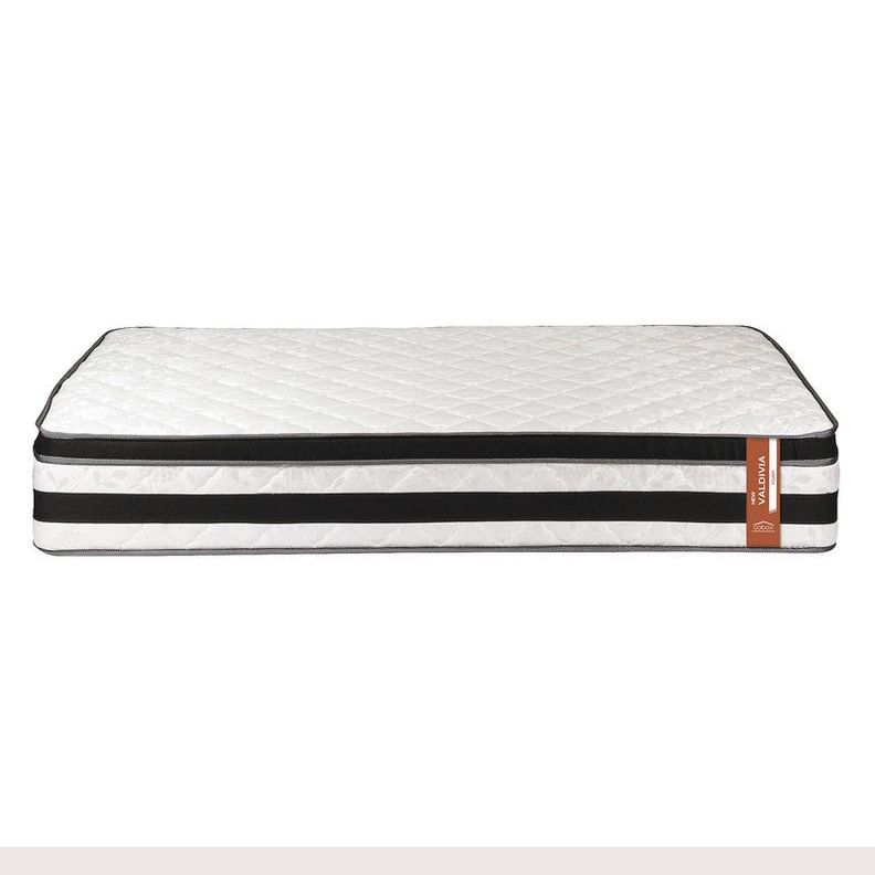 Colchon New Valdivia 1.5 plazas Negro 105x190x28 Cm-1