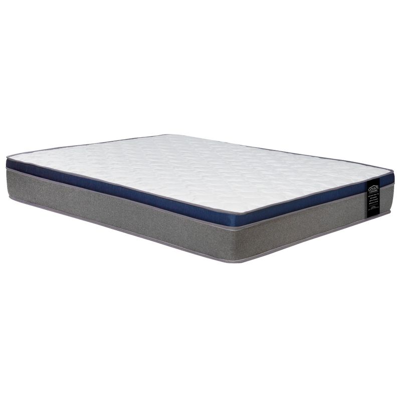 Colchon Canaima 2 Plazas Gris 150x190x27 Cm