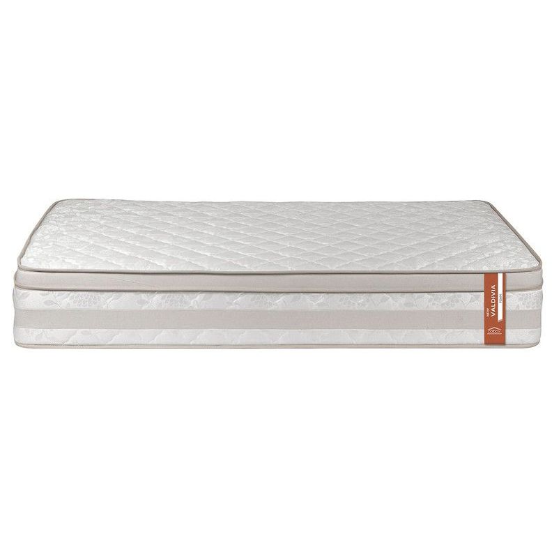 Colchon New Valdivia 1.5 plazas Beige 105x190x28 Cm-1