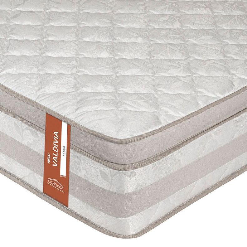 Colchon New Valdivia 1.5 plazas Beige 105x190x28 Cm-2