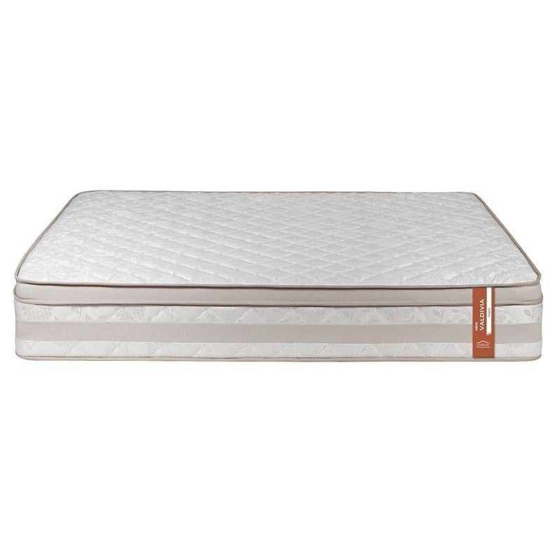 Colchon New Valdivia 2 plazas Beige 150x190x28 Cm-1