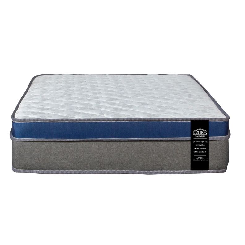 Colchón Canaima 1.5 Plazas Gris 105x190x27 Cm-2