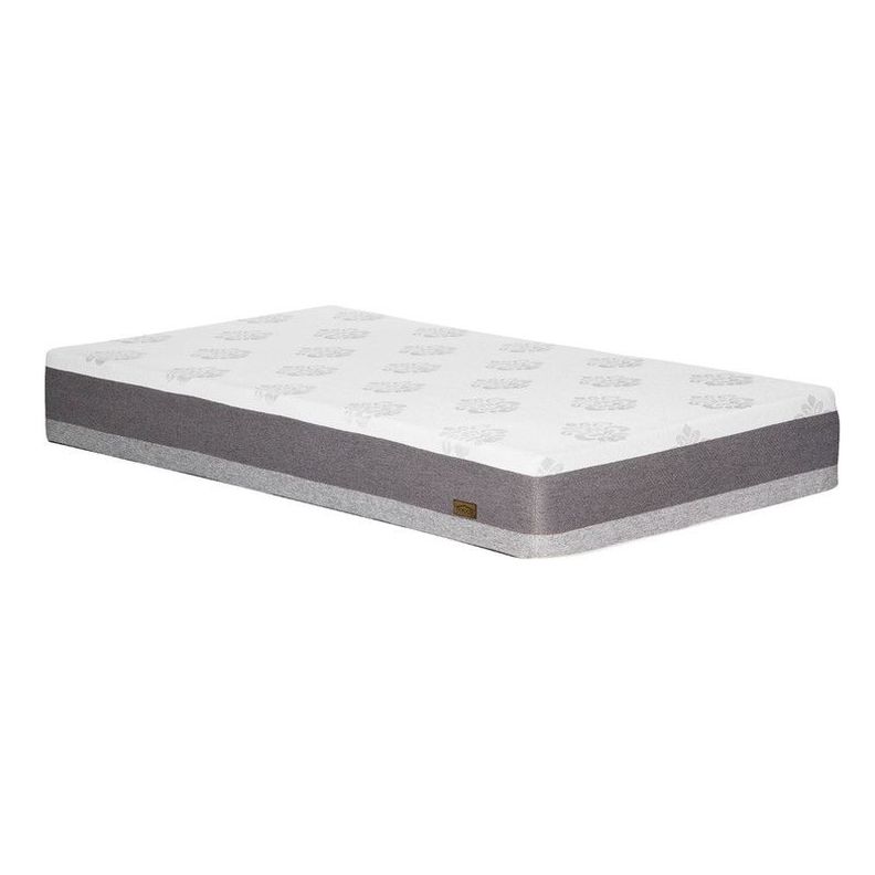 Colchon Grecia 1 plazas gris 90x190x25 cm