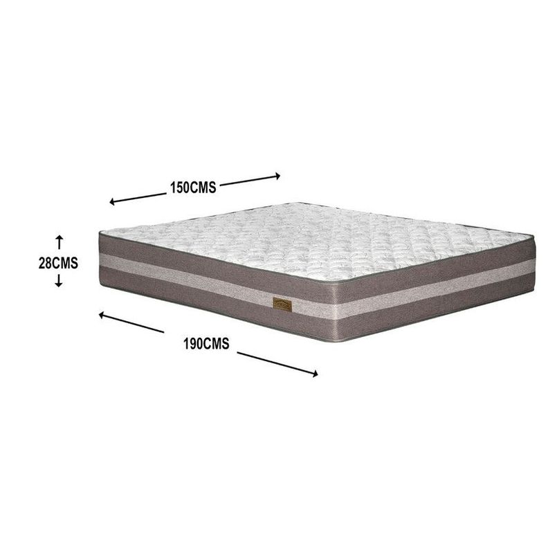 Colchon Valencia Medium 2 plazas 150x190x28 Cm-2