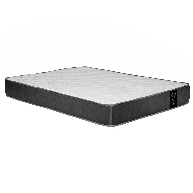 Colchon América 2 Plazas Gris 150x190x23 Cm-0