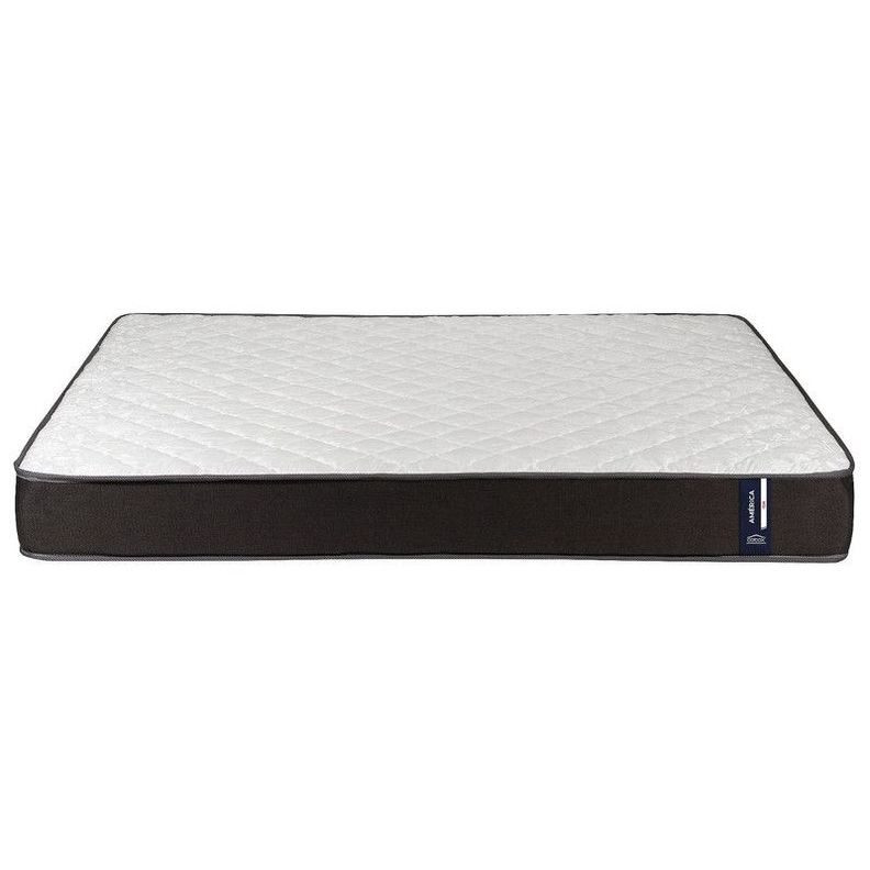 Colchon America Foam 2 Plazas Gris 150x190x20 Cm-1