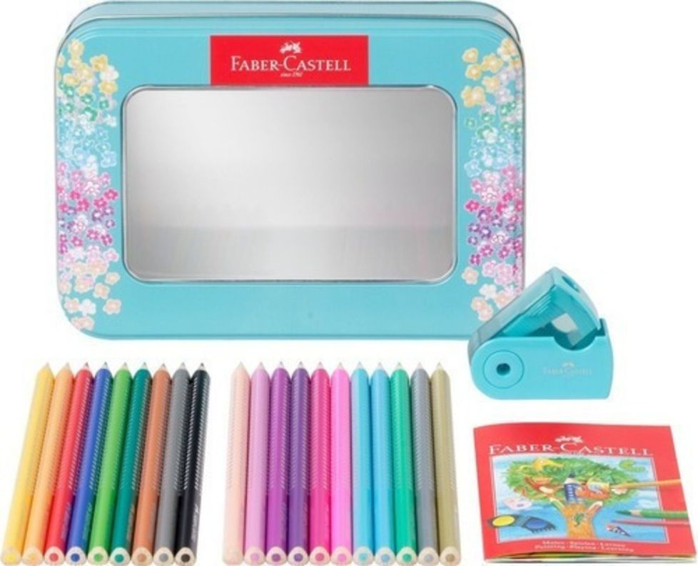 Lápices De Colores Sparkle Faber-Castell x20 Colores-0