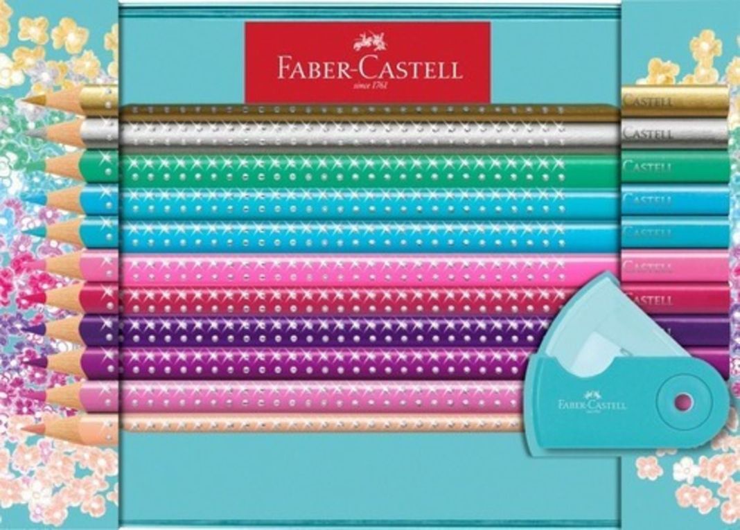 Lápices De Colores Sparkle Faber-Castell x20 Colores-2
