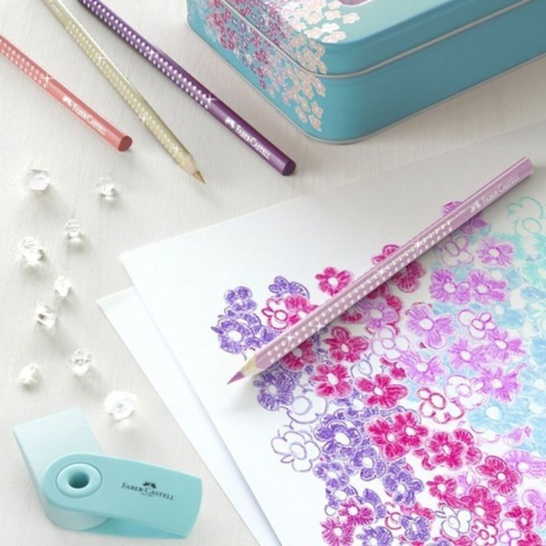 Lápices De Colores Sparkle Faber-Castell x20 Colores-7
