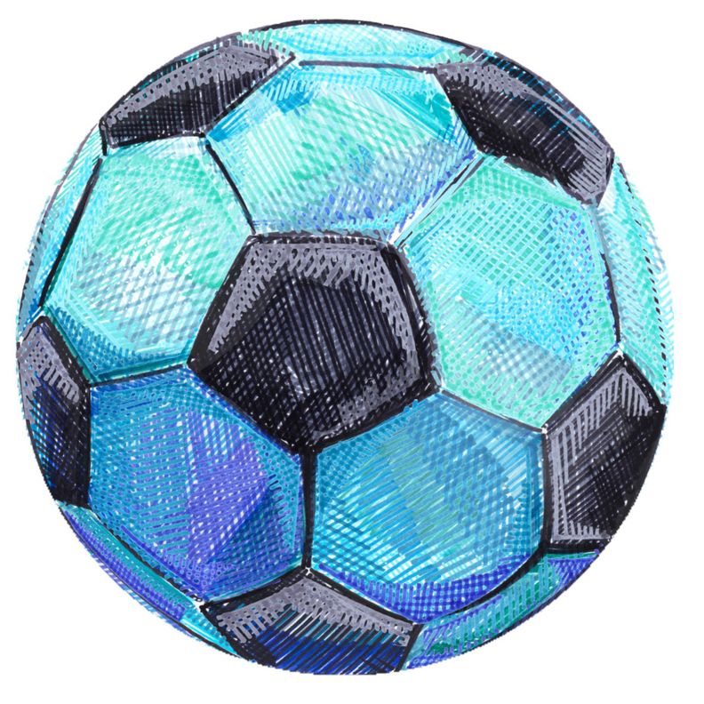 Marcadores Connector Fútbol Faber-Castell x33 Colores-2