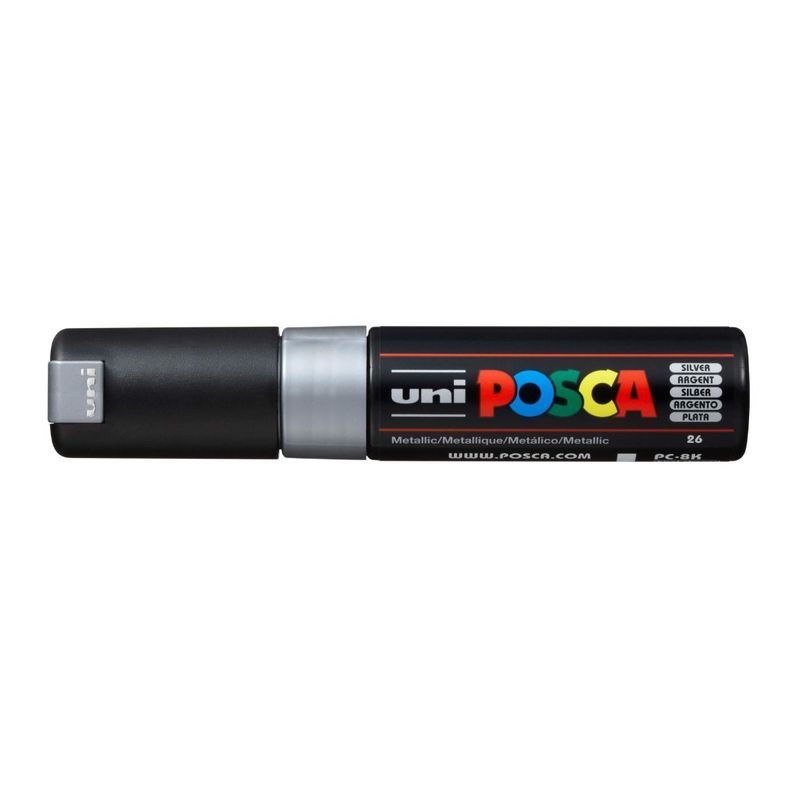 Marcador POSCA 8K Plata-0