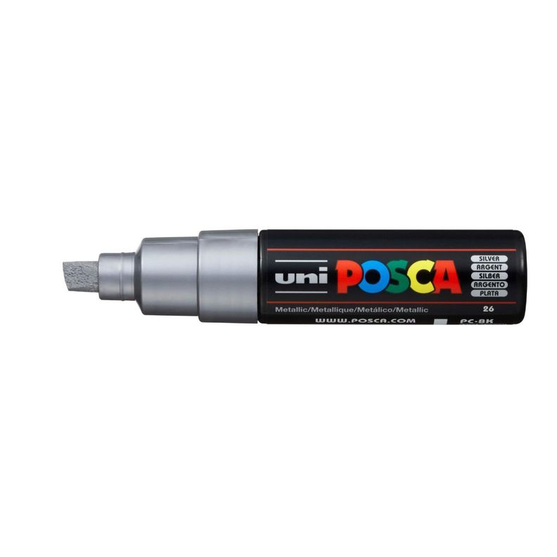 Marcador POSCA 8K Plata-1