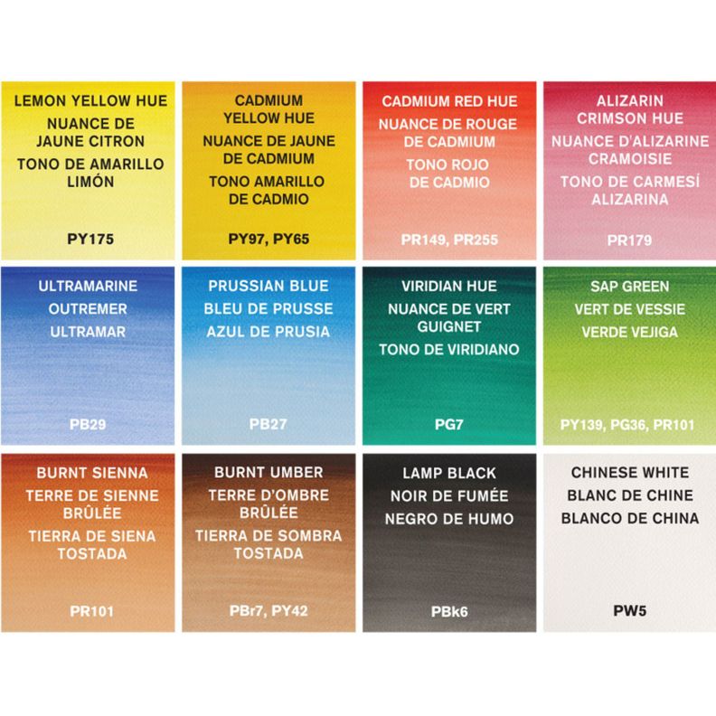 Set Acuarelas Cotman Winsor & Newton 12 Medio Godet-5