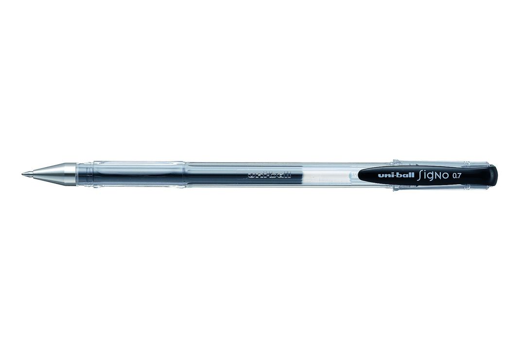 Lápices Gel Uniball Signo-100 0.7mm x3 azul7rojo/negro-3