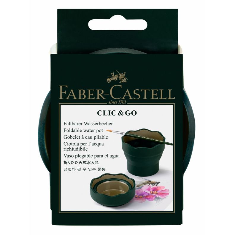 Vaso De Agua Faber-Castell Click&Go-0