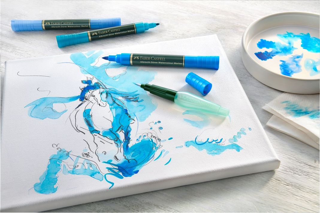 Marcadores Acuarelables A.Dürer Faber-Castell x30 Colores-2