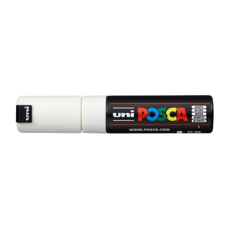 Marcador POSCA 8K Blanco-0