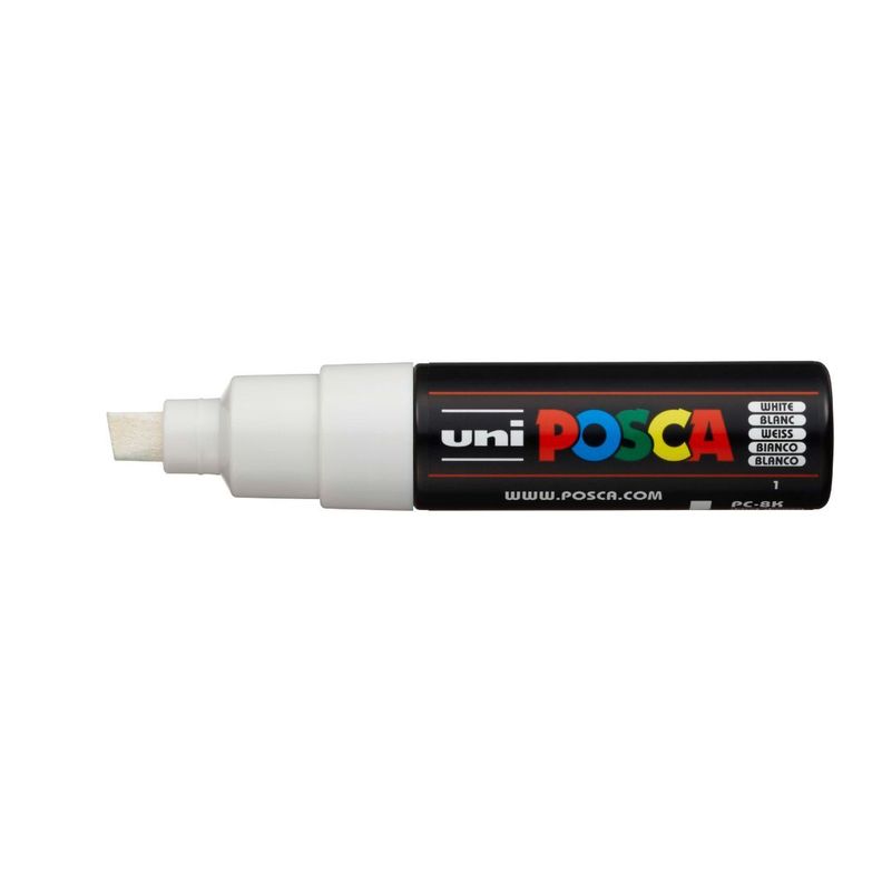 Marcador POSCA 8K Blanco-1