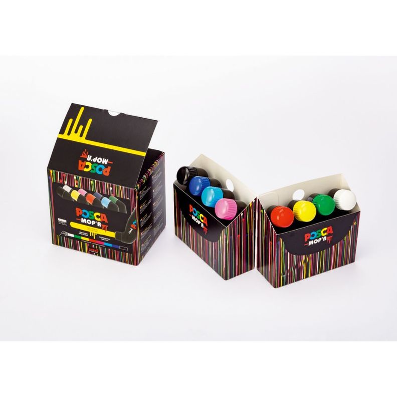 Set Marcadores POSCA Mop'r PC-22 8 Colores-1