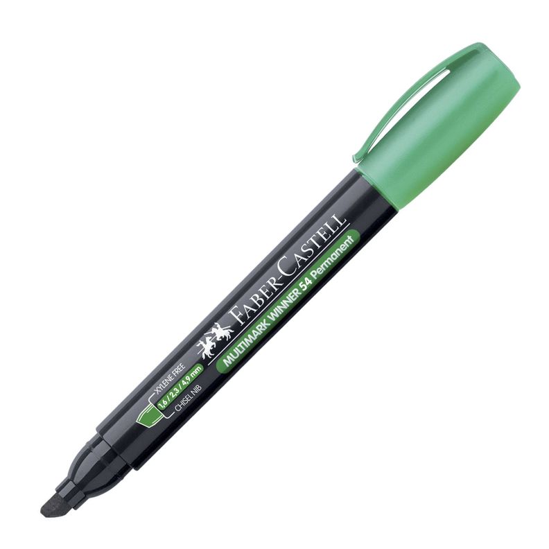 Marcador Multimark Winner 54E Faber-Castell Verde-0