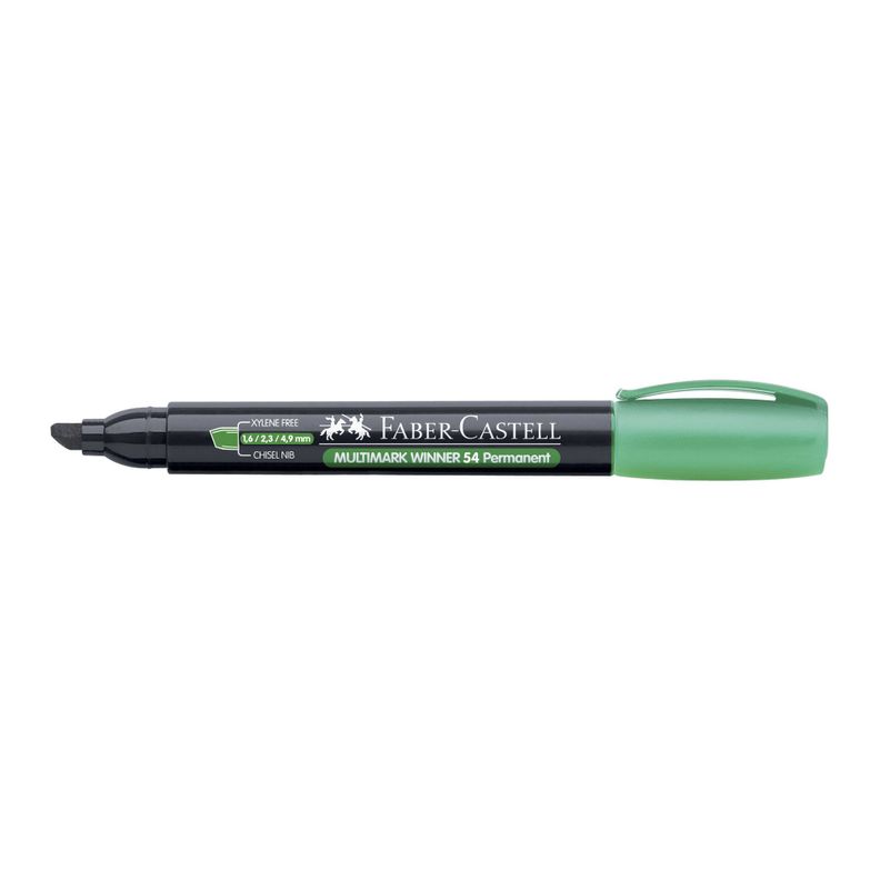 Marcador Multimark Winner 54E Faber-Castell Verde-1