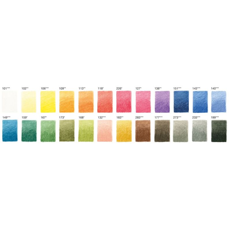 Lápiz Pitt Pastel Estuche Faber-Castell x24 Colores-3