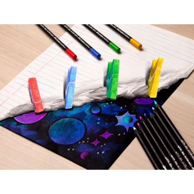 Lápices De Colores Super Soft Faber-Castell x50 Colores-2