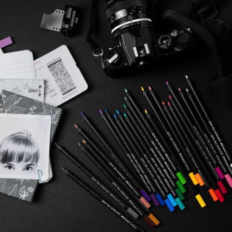 Lápices De Colores Super Soft Faber-Castell x50 Colores-6